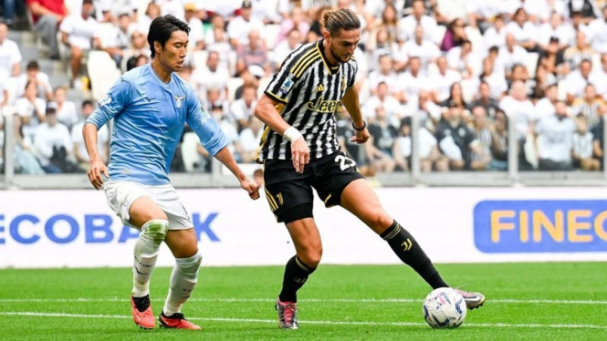 Duel pemain Juventus vs Lazio.