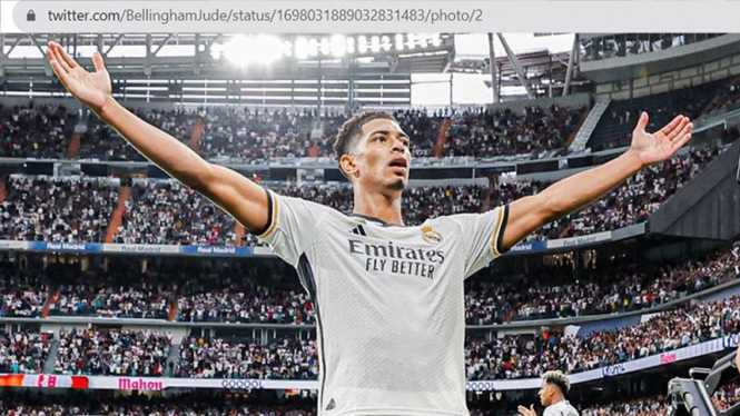 Jude Bellingham, Gelandang Real Madrid Samai Rekor Cristiano Ronaldo.