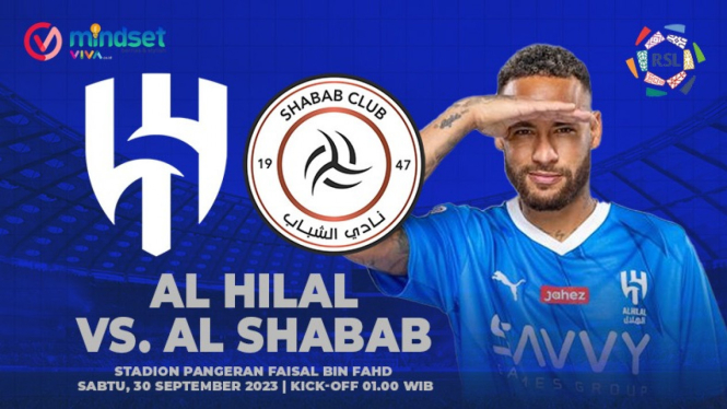 Al Hilal vs Al Shabab, Neymar Jr Bakal Main: Link Live Streaming.