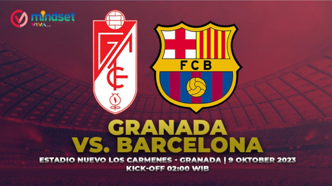 Live Streaming Granada vs Barcelona, Senin (9/10).