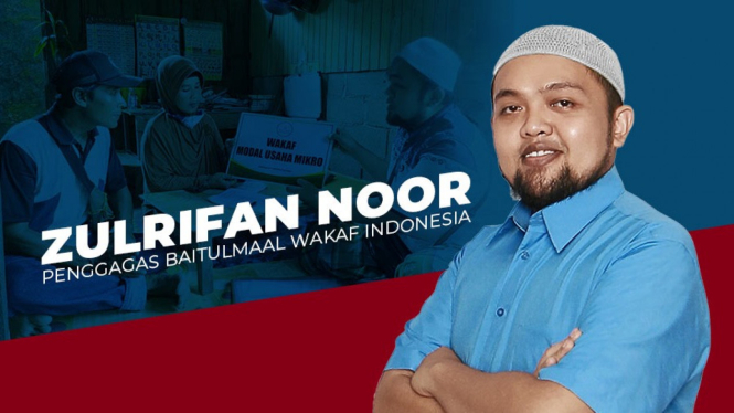 Zulrifan Noor, Penggagas Baitulmaal Wakaf Indonesia.
