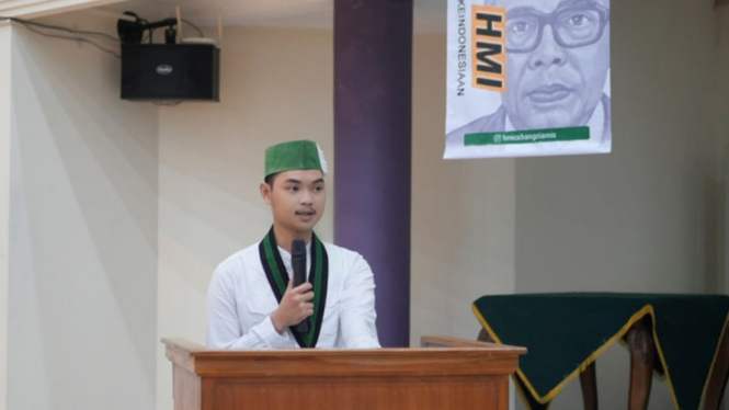 Aktifis HMI Cabang Ciamis, Atep Nurahman Walidi.