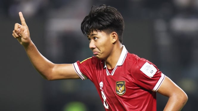 Arkhan Kaka cetak gol saat bela Timnas Indonesia U17 vs Ekuador U17.