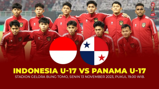 Duel Sengit di Piala Dunia U-17,  Timnas Indonesia vs Panama.