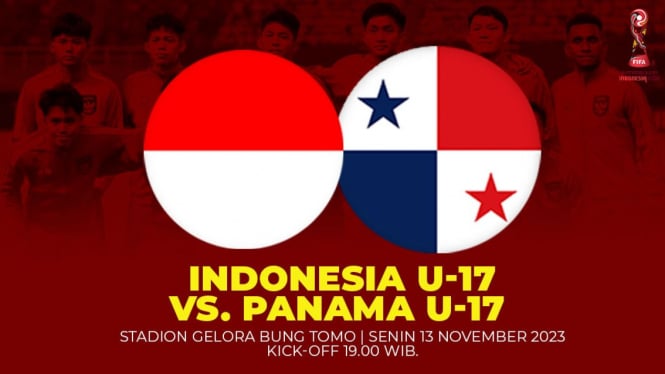 Link Live Streaming Timnas Indonesia vs Panama di Piala Dunia U-17.