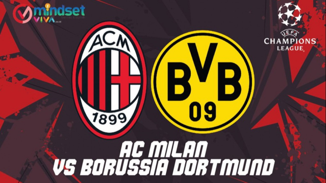 Prediksi AC Milan vs Borussia Dortmund di Liga Champions.