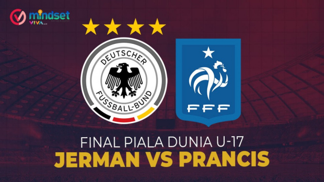 Link Live Streaming Jerman vs Prancis Piala Dunia U-17, Sabtu (2/12).