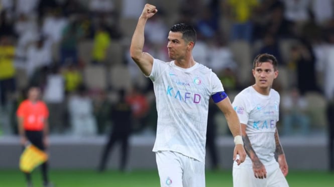 Cristiano Ronaldo dan Al Nassr Pecundangi Al Ittihad 5-2.