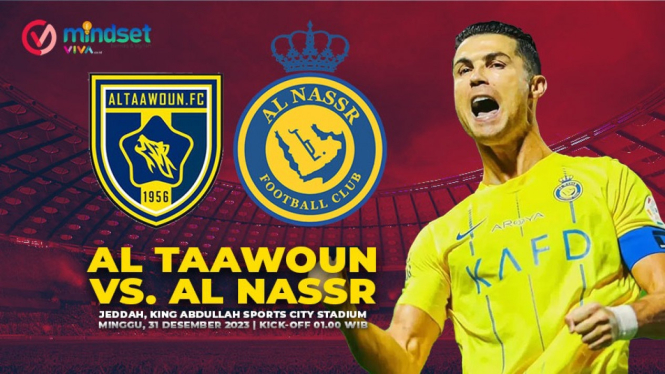 Live Streaming Al Taawoun vs Al Nassr, Sabtu (30/12).