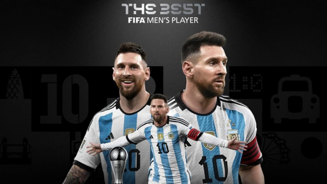 Messi Raih Penghargaan The Best FIFA Football Awards.