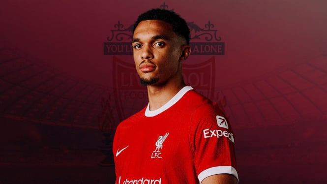 Trent Alexander-Arnold, bek kanan Liverpool.