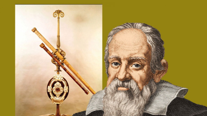 Hasil penemuan Teleskop oleh Galileo Galilei.