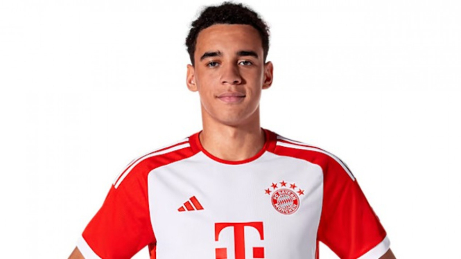 Jamal Musiala, gelandang FC Bayern Munchen.