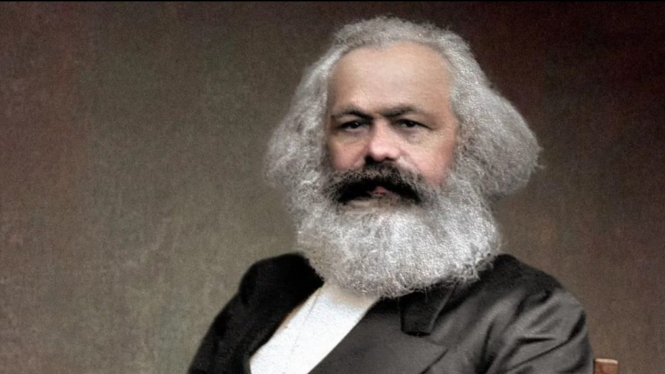 Karl Marx, sosok yang mengembangkan doktrin Marxisme.