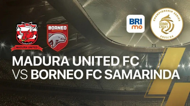 Link live streaming Madura United vs Borneo FC, Semifinal Liga 1.
