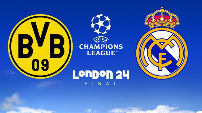 Link Nonton Final Liga Champions Borussia Dortmund vs Real Madrid.
