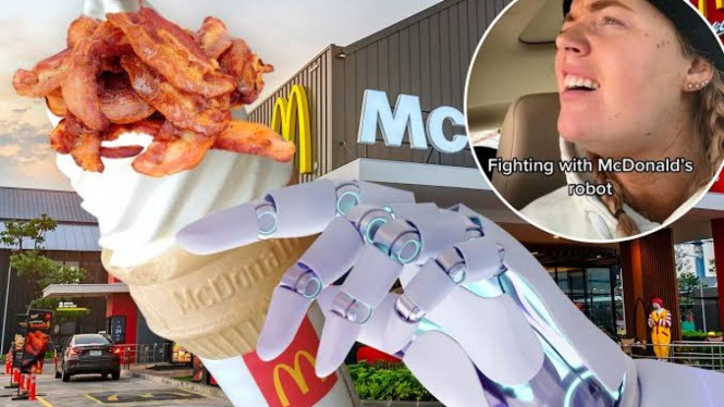 Bacon di Es Krim? McDonald's Hentikan Uji Coba AI Drive-Thru.