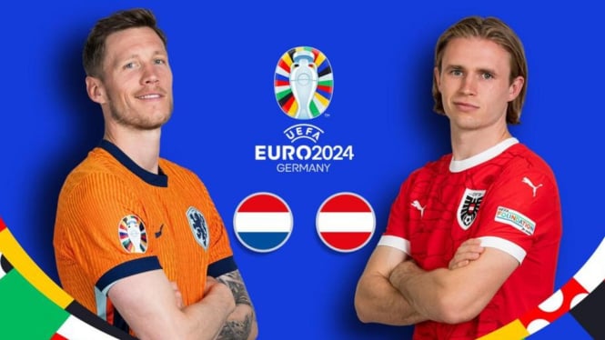 Link live streaming Belanda vs Austria di EURO 2024 hari ini.