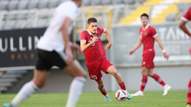 Justin Hubner, pemain naturalisasi Timnas Indonesia.