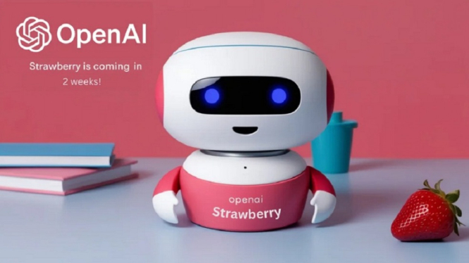 Ilustrasi OpenAI Strawberry.