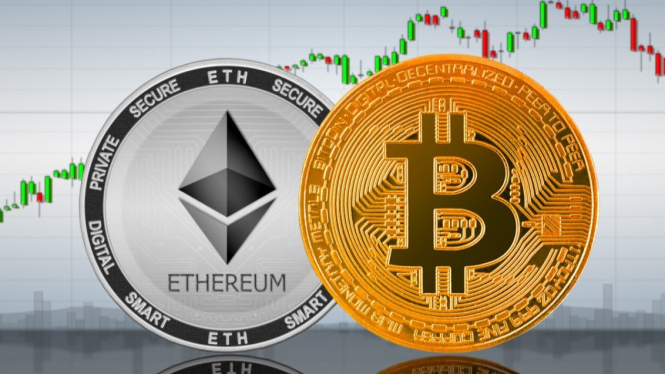 Ethereum tertekan Bitcoin.