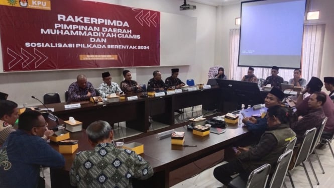 PD Muhammadiyah Ciamis gelar Rakerpimda dan Sosialisasi Pilkada.