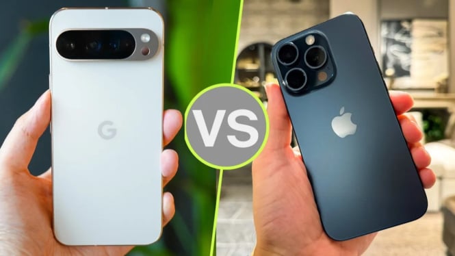 Google Pixel 9 vs iPhone.