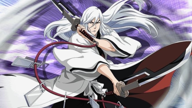 Jushiro Ukitake salah satu kapten di anime Bleach TYBW.