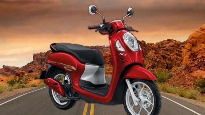 Scoopy 2025 Jadi Motor Terlaris Honda.