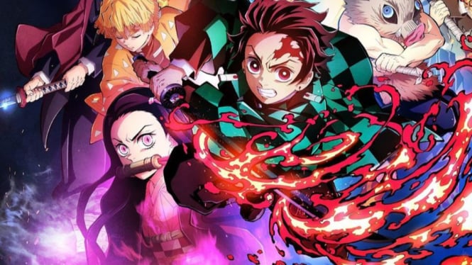 Anime Demon Slayer: Kimetsu no Yaiba.