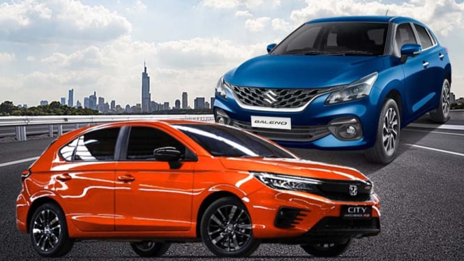 Honda City RS vs Suzuki Baleno, Mana Mobil Hatchback yang Tangguh?