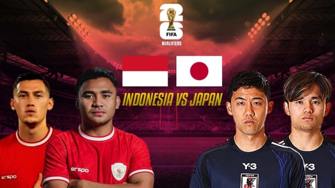 Timnas Indonesia vs Jepang bertabung pemain bintang.