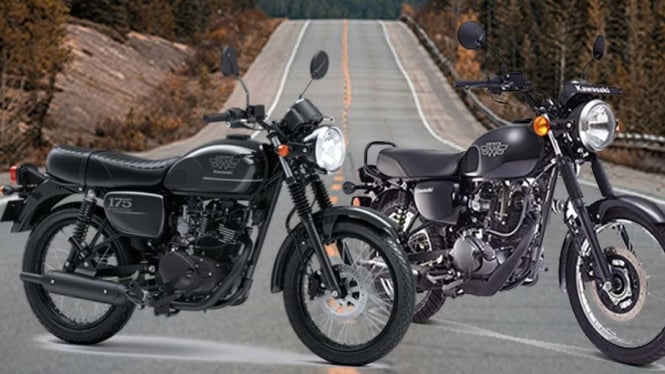 Kawasaki W175 vs W175.