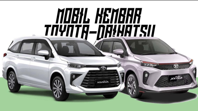 Mengapa Toyota dan Daihatsu Sering Meluncurkan Mobil Kembar?