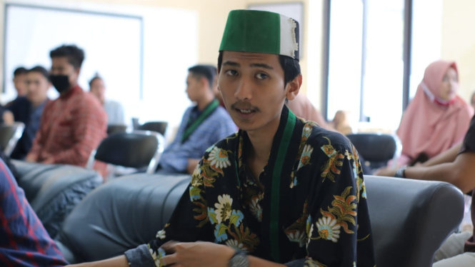 Ade Maulana Yusuf, Peserta Advance Training Badko HMI Jawa Barat.