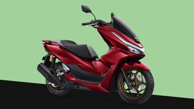 Honda PCX 160 terbaru.