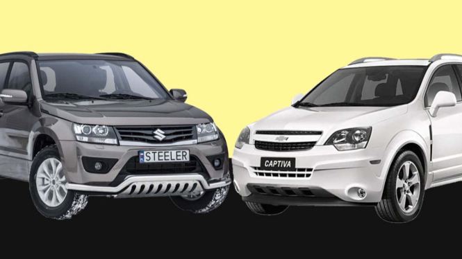 Mobil SUV bekas Suzuki Grand Vitara vs Chevrolet Captiva.