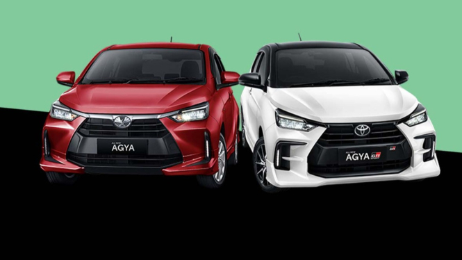 Perbedaan Toyota Agya G dan GR Sport.