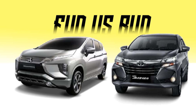 Ilustrasi mobil penggerak FWD vs RWD.