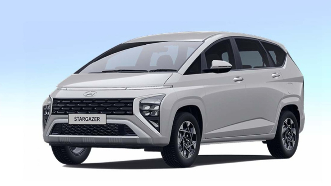 Mobil Hyundai Stargazer, MPV dengan desain futuristik.