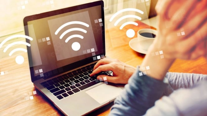 Ilustrasi WiFi Tidak Terdeteksi di Laptop atau PC.