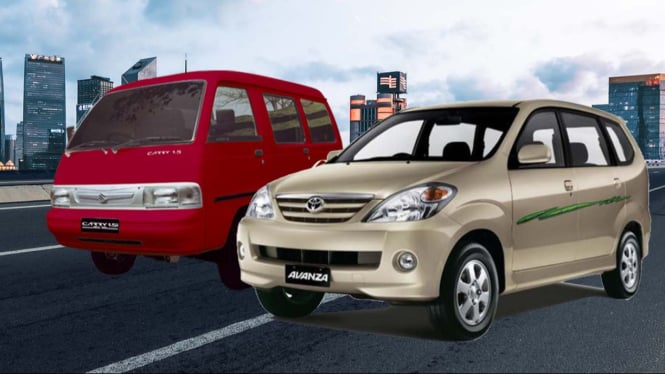 MPV Bekas di Bawah Rp70 Juta, Suzuki Carry Futura dan Avanza Li 2009.