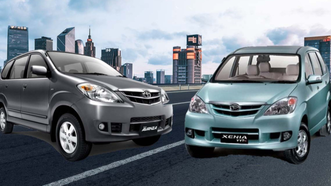 Toyota Avanza vs Daihatsu Xenia, mobil bekas Rp70 Jutaan.