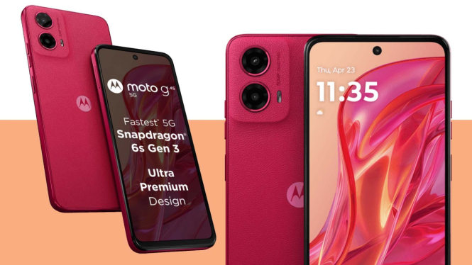 Moto G45 5G, Bukti Comeback Smartphone Merk Motorola di Indonesia.