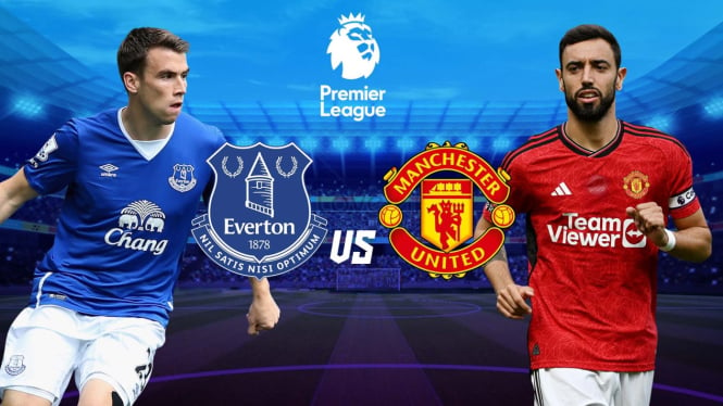 Live Streaming Everton vs Manchester United, Sabtu malam ini.