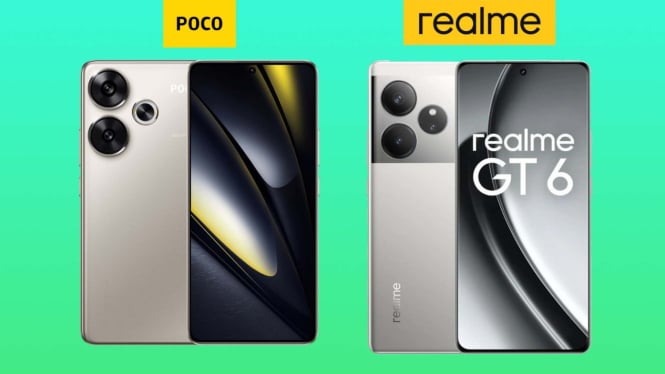 Poco F6 vs Realme GT6.