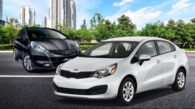 Kia Rio 2013 vs Honda Jazz GE8, mana hatchback yang unggul?