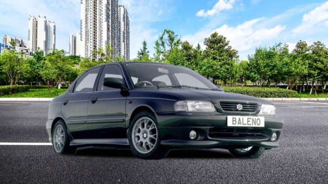 Suzuki Baleno Milenium (1999-2001), Sedan Kompak Rp40 Jutaan.