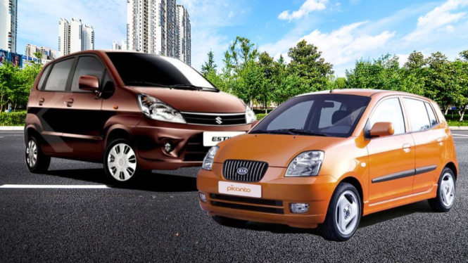 Estilo dan Kia Picanto Mobil Rp50 Jutaan Paling Irit untuk Mudik.