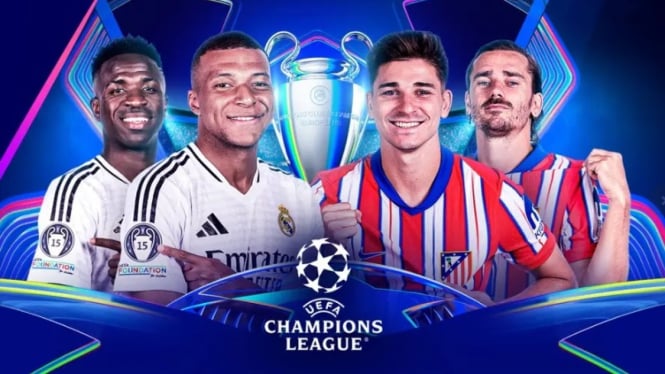 Link Live Streaming Real Madrid vs Atletico, Derby Madrid di UCL.